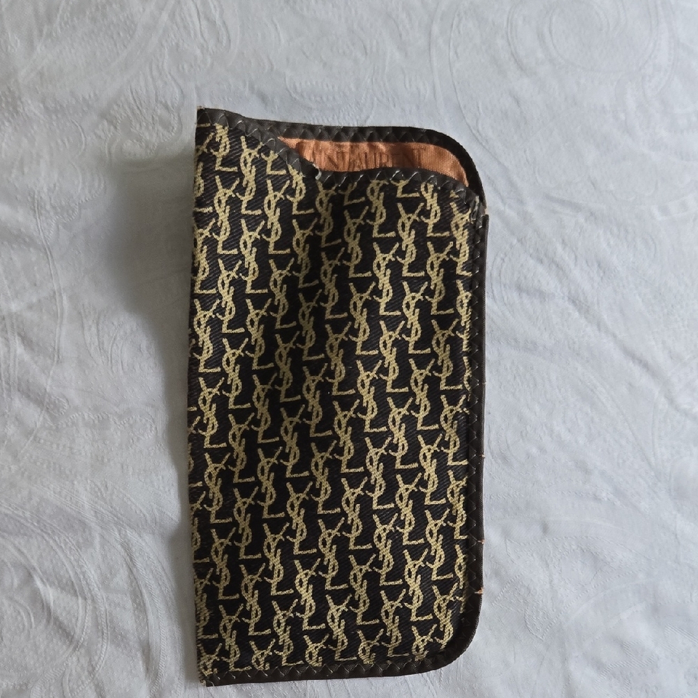 Vintage YSL Monogram Sunglasses Case